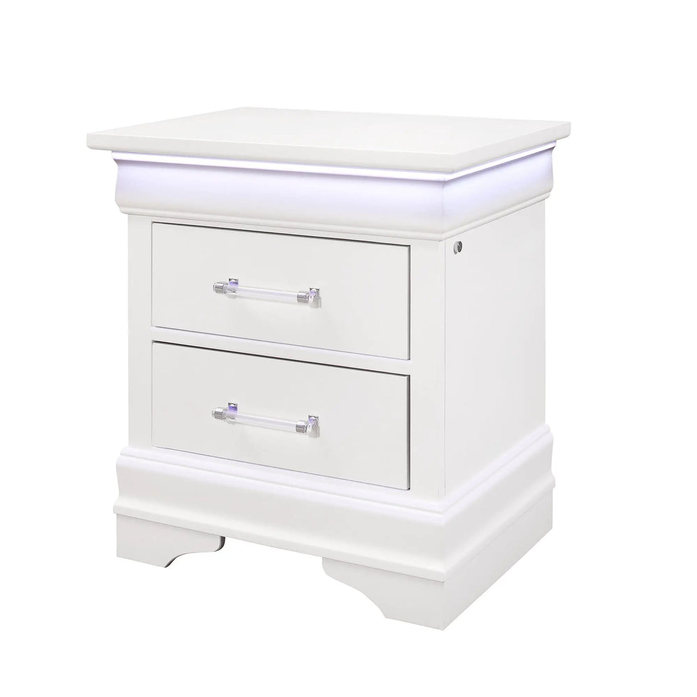 Charlston - Nightstand With LED by HouseOfZazla