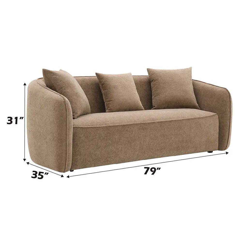 Keith - Sofa With 3 Pillows by Unique Piece Furniture