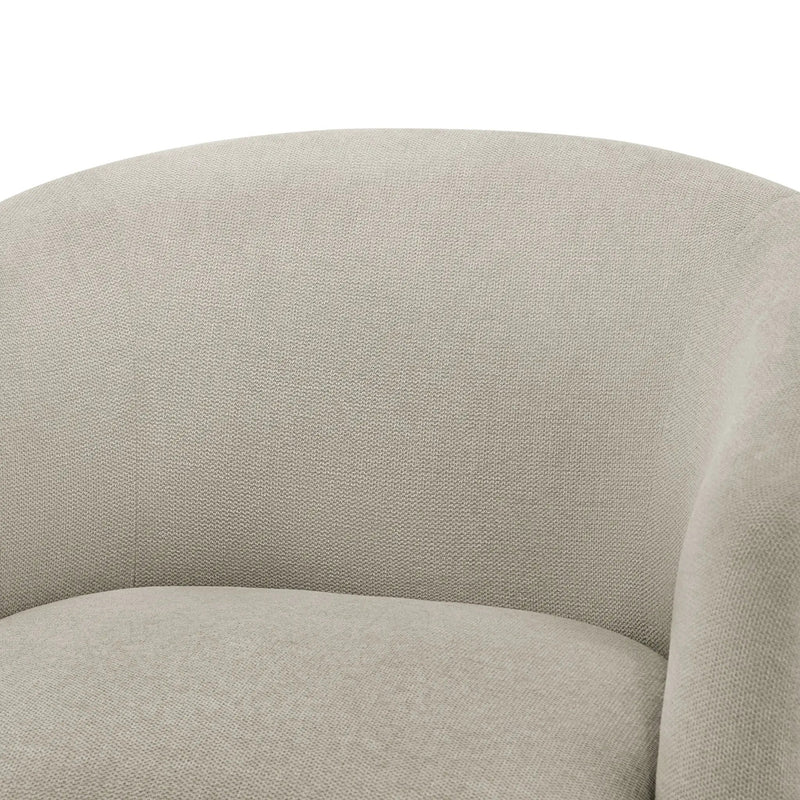 Ardena - Modern Swivel Barrel Chair by HouseOfZazla