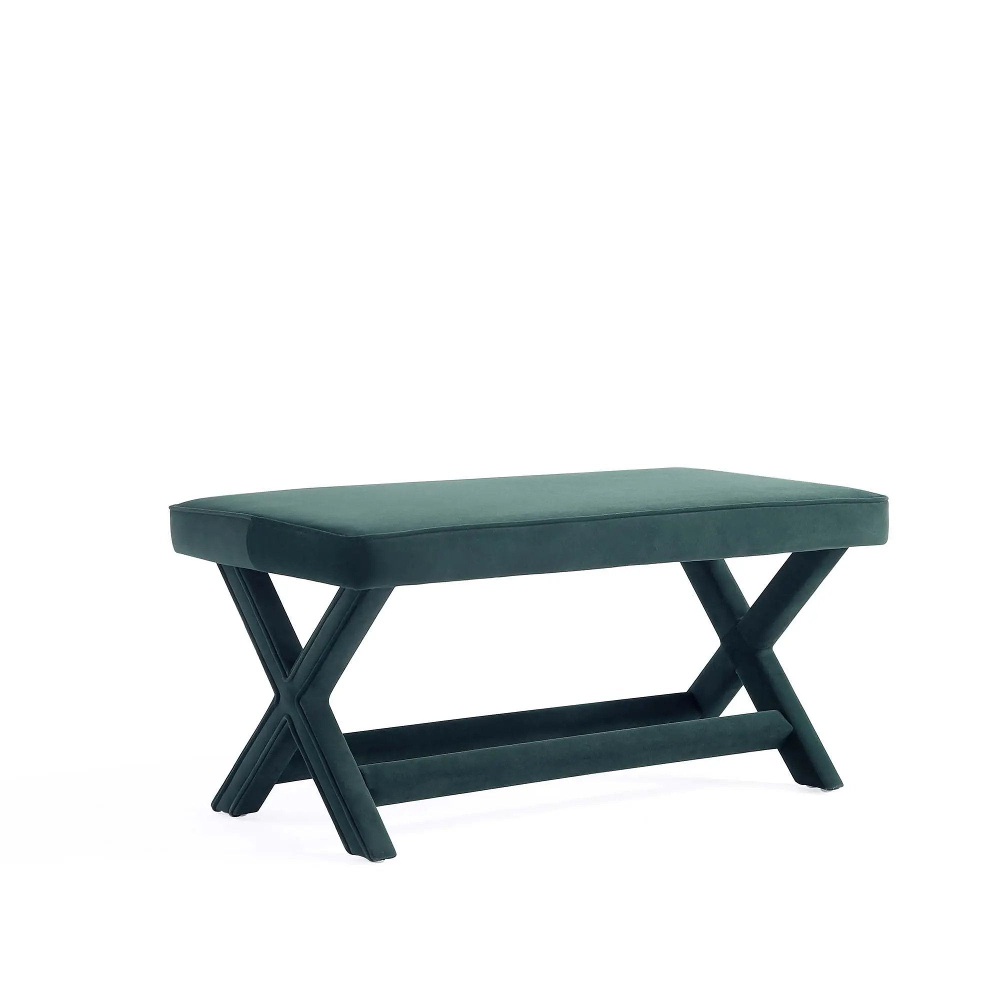 Abigail - Accent Bench With Piped Cushion by HouseOfZazla