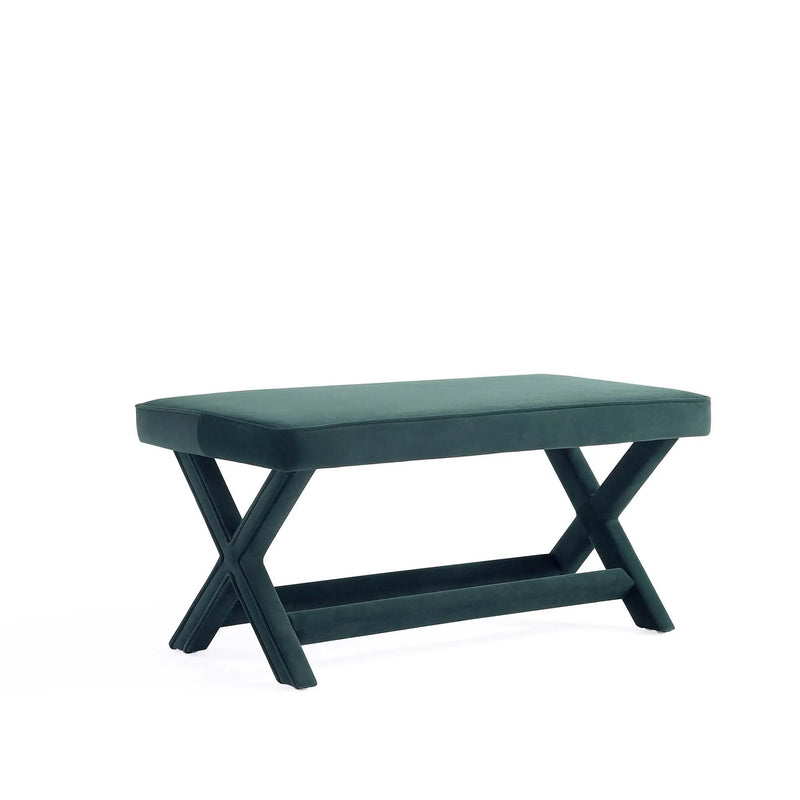 Abigail - Accent Bench With Piped Cushion by HouseOfZazla