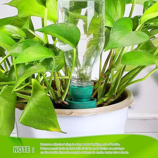 Patelai Terracotta Plant Watering Spikes Self to Use with Cola Bottles Houseplant Watering Stakes Automatic Irrigation System(25 Pack,Terracotta) by GreenHaven Gardens