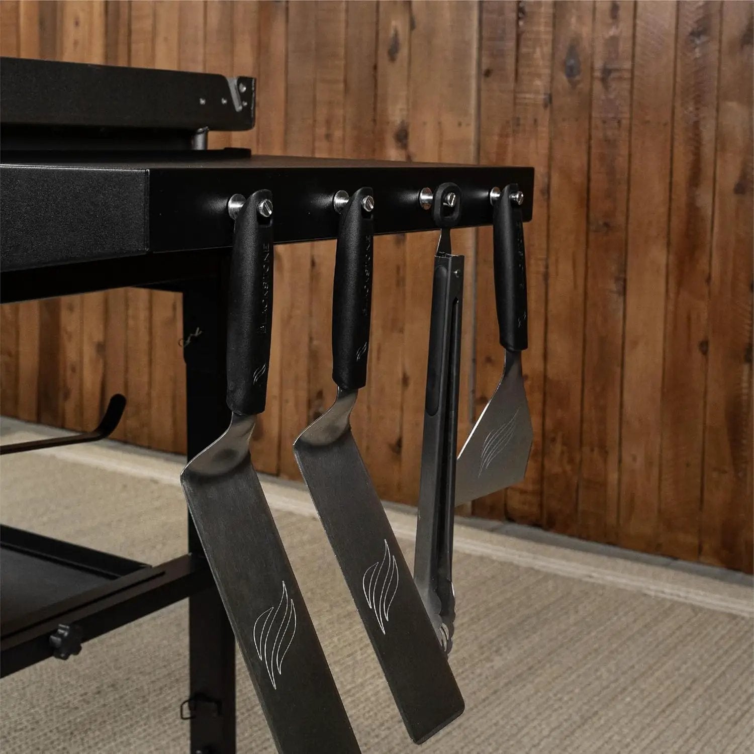 Blackstone 1554 36” Omnivore Griddle with Folding Side Shelves, Powder Coated Steel, Black by GreenHaven Gardens