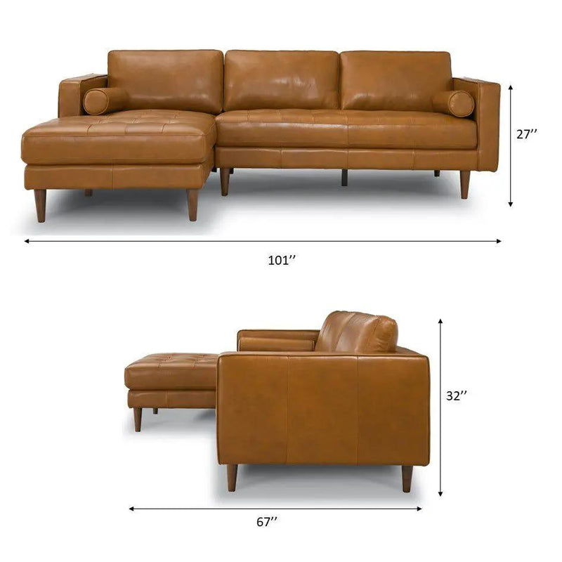 Anthony - Corner Sectional Sofa by Unique Piece Furniture