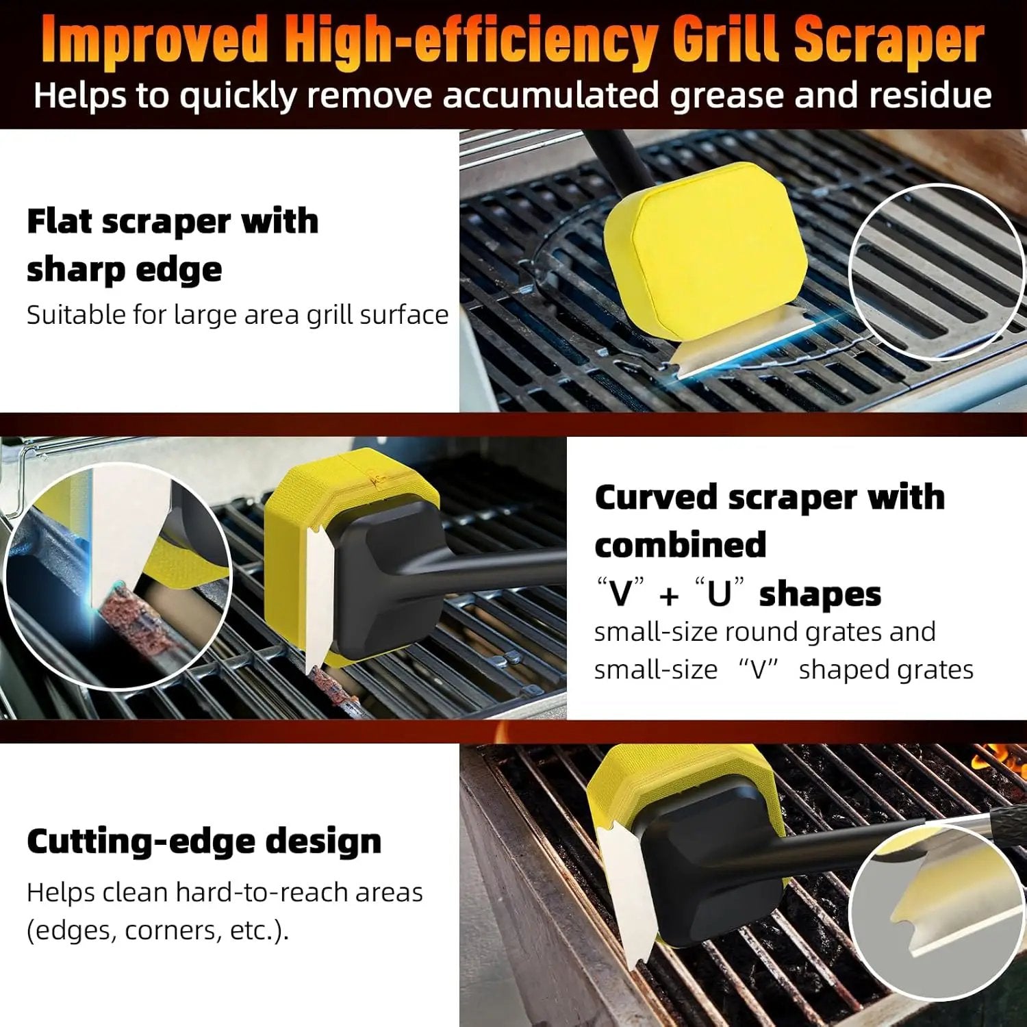 Bristle-Free Steam Cleaning Grill Brush, Safe for All Grill Griddle, Heat-Resistant Head, BBQ Grilling Gift for Men by GreenHaven Gardens