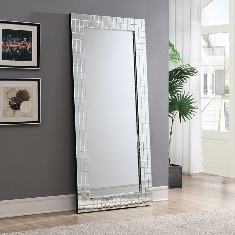 Dominic - Accent Mirror - Mirrored by Unique Piece Furniture