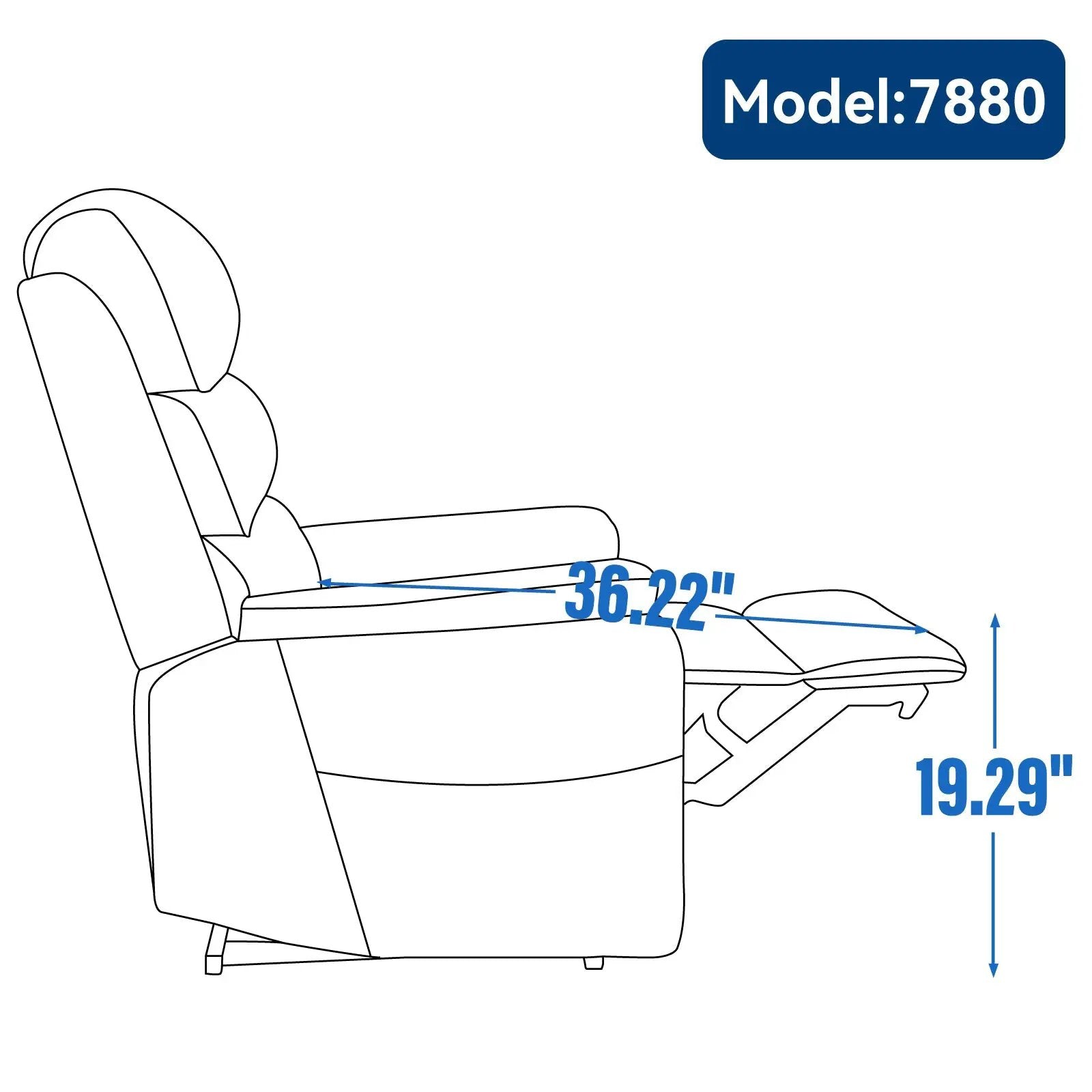 Brown Leatheraire Dual Motor Power Lift Recliner Chair by HouseOfZazla