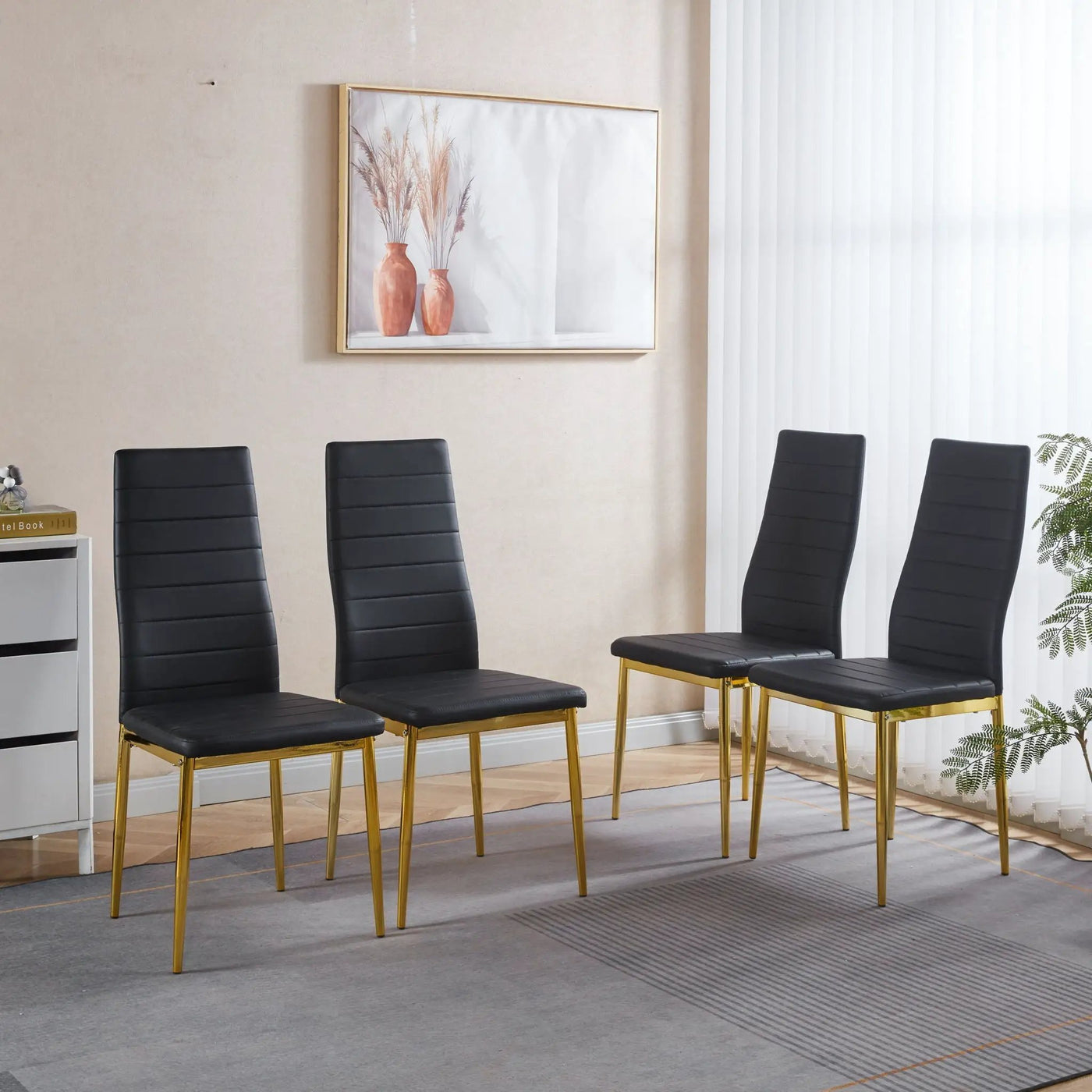 Elegant Legs Dining Chair (Set of 4) by HouseOfZazla