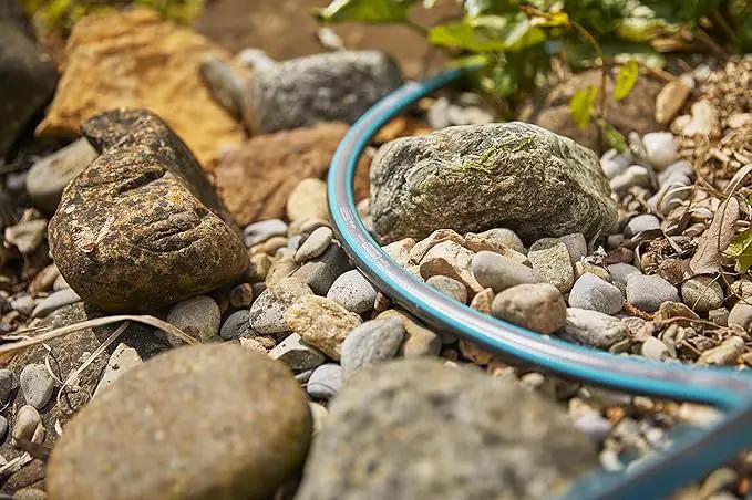 GARDENA 20505, 100' Retractable Garden Hose Reel with US Hose Threads - 100' x 1/2" hose, Automatic Retraction & Length Lock for Easy Watering. Heavy Duty Swivel Bracket 180°, Includes Nozzle. by GreenHaven Gardens