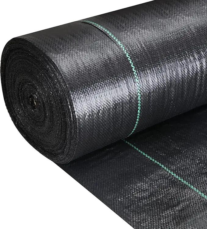 Driveway Fabric 6x300 ft - Commercial Weed Barrier, Heavy Duty 3.5OZ Landscape Fabric for Road, French Drain, Erosion Control, Construction Projects by GreenHaven Gardens