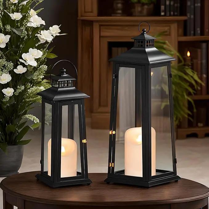 2 in 1 Rechargeable Candles, USB Solar Candles Outdoor Waterproof, Long Lasting Battery Operated Led Electric Flickering Flameless, for Outdoor Lanterns, Wedding, Christmas, Table Decorations by GreenHaven Gardens