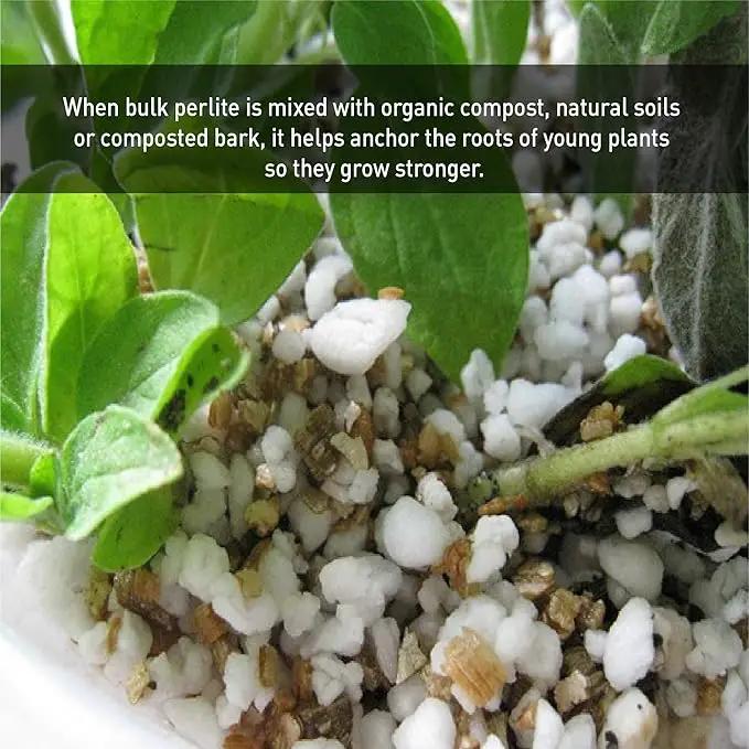 Supreme Horticulture Coarse Grade Perlite and Hydro Crunch Coco Coir Growing Media by GreenHaven Gardens