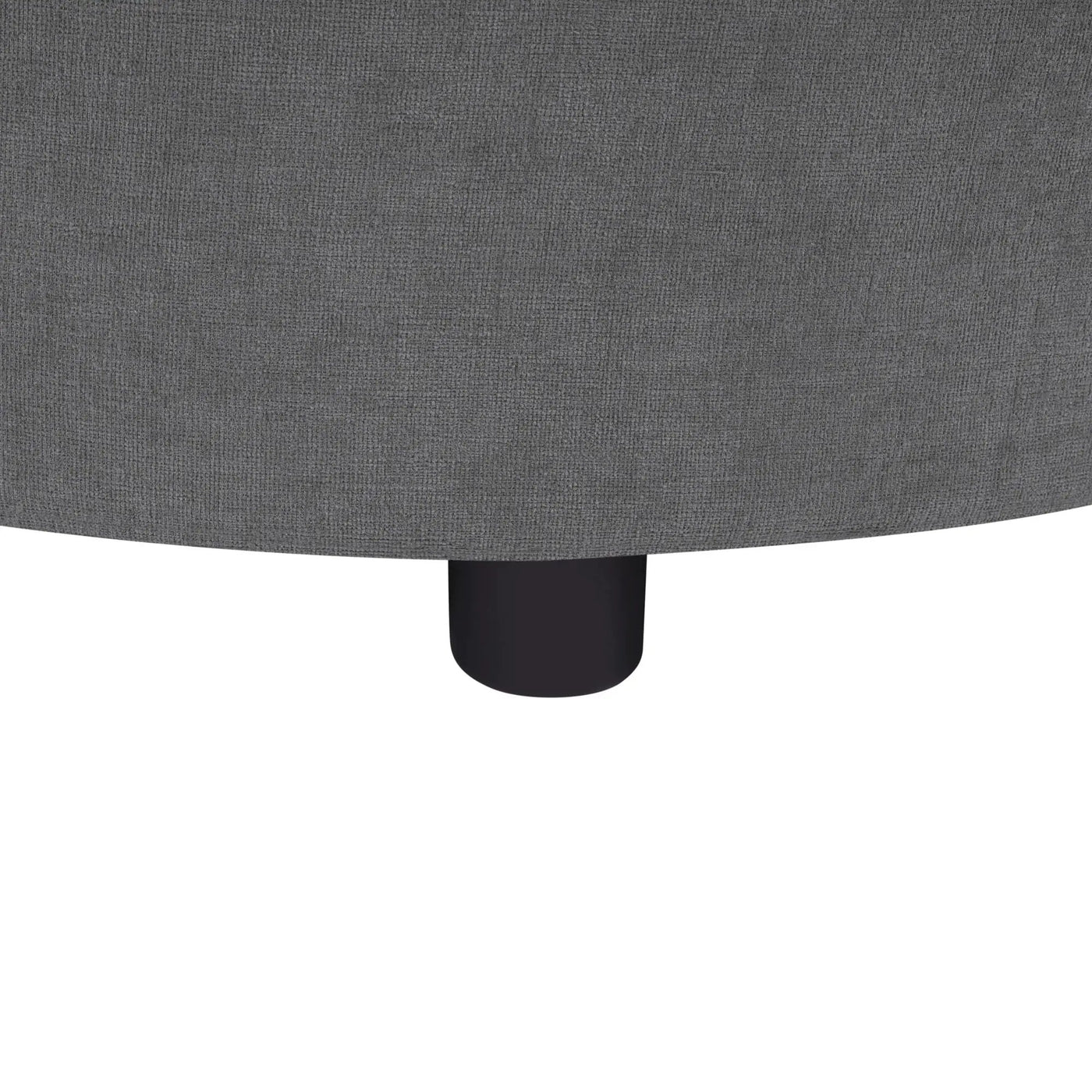 Modern L-Shaped Sectional Sofa With Curved Chaise, USB Ports, And Side Storage Pockets by HouseOfZazla