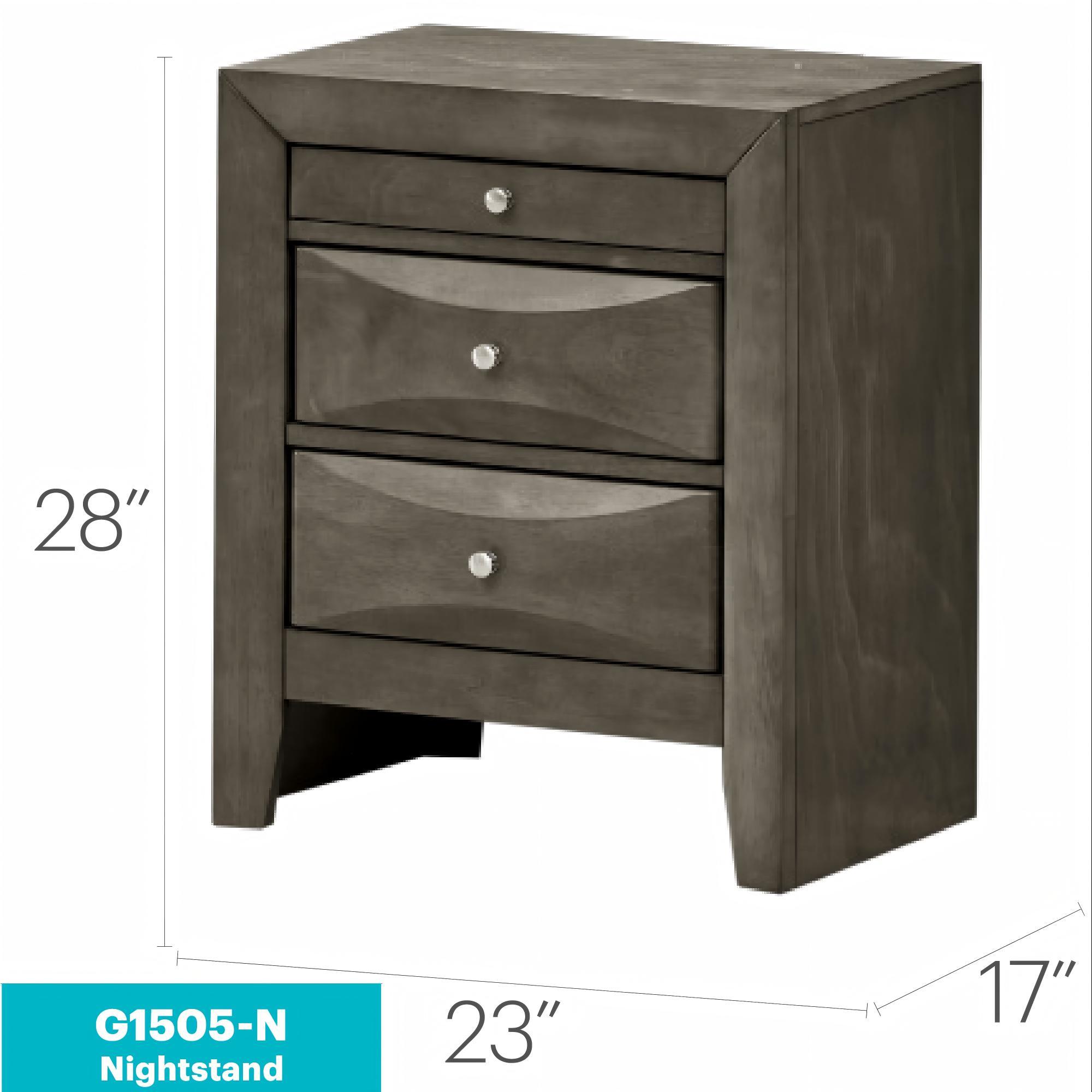 Modern Design Nightstand by Unique Piece Furniture