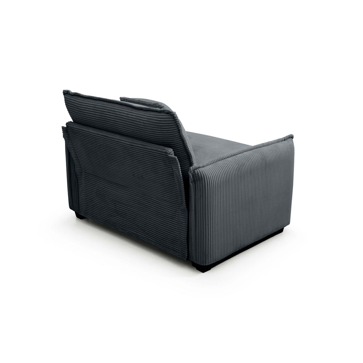 Modern Corduroy Sofa Set with Two Pieces - Grey or Green, photo 9 of 10