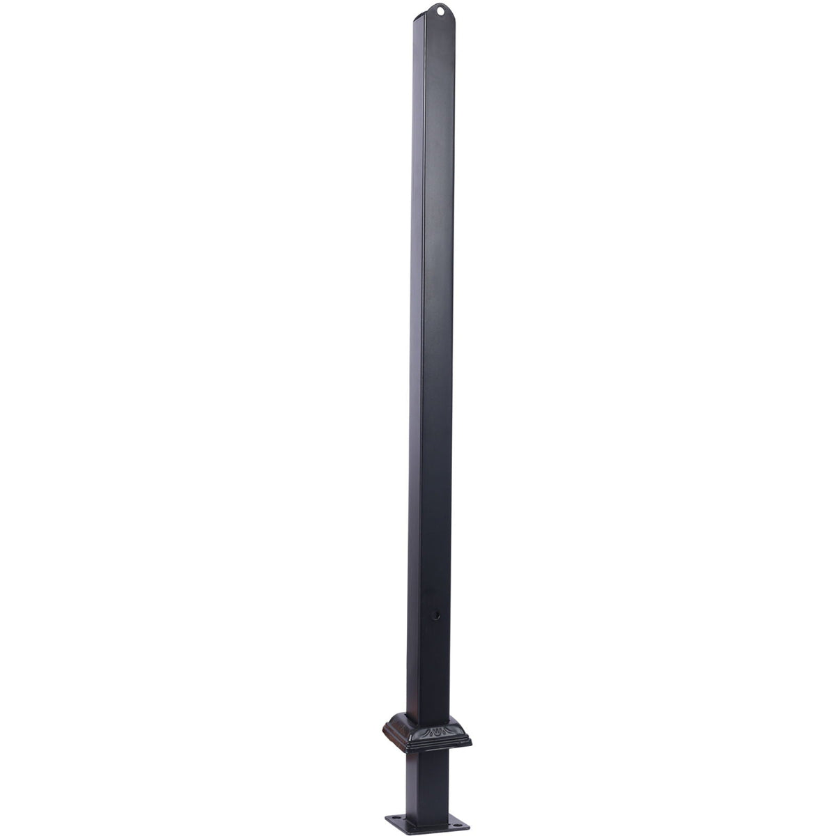 Wrought Iron Outdoor Handrail for 2 or 3 Steps with Rustproof Finish - Black, photo 15 of 26
