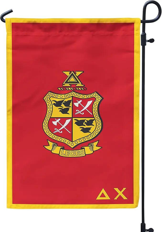 Delta Chi Licensed Flag Garden Flag Banner Yard Decor Outdoor Decoration (Delta Chi #1) by GreenHaven Gardens