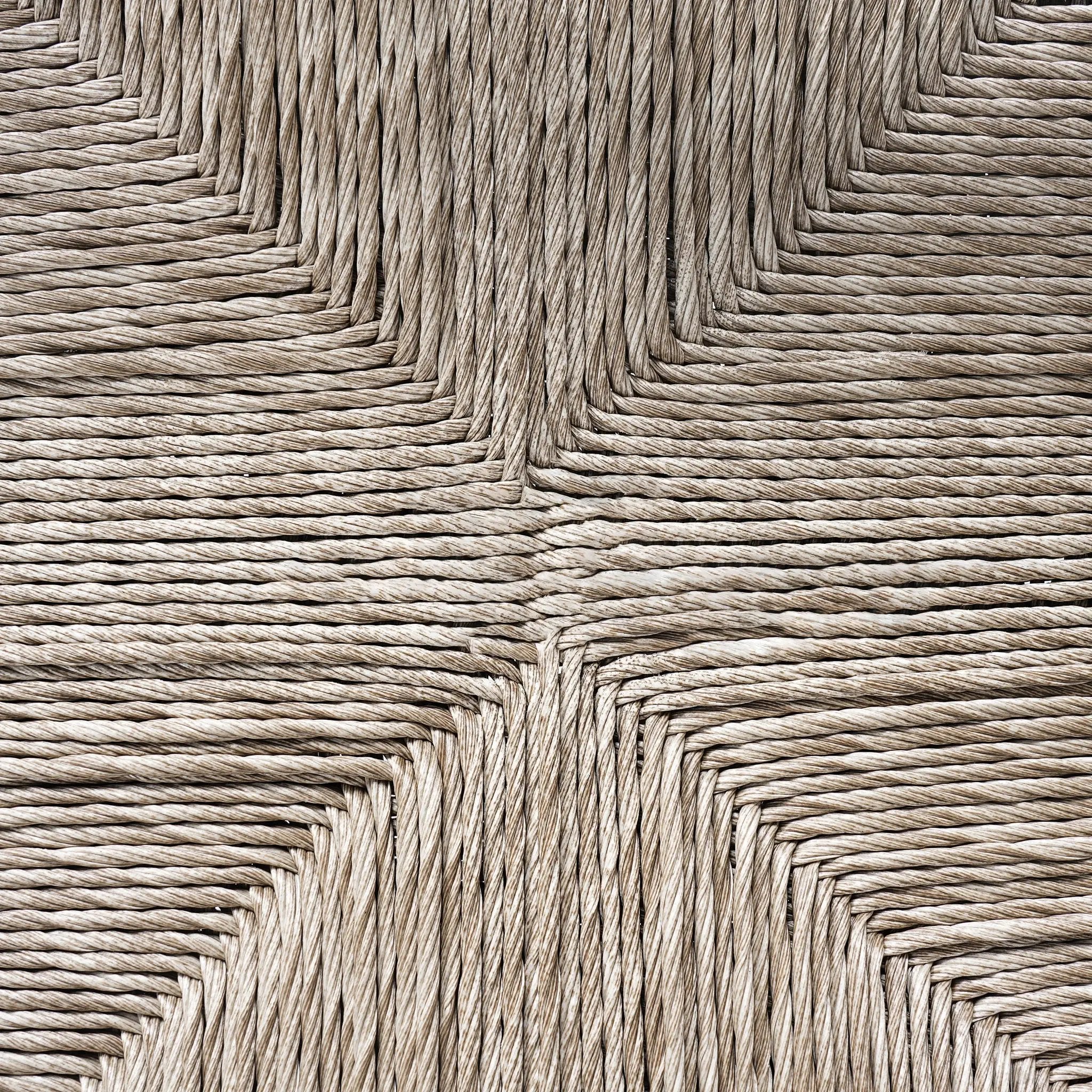 Durable Outdoor Dining Chair Set with Acacia Wood Frame and Wicker Seat by HouseOfZazla