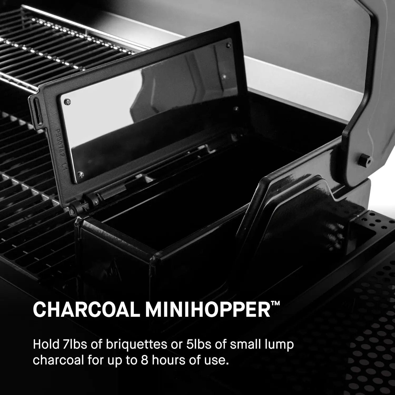 Masterbuilt AutoIgnite 545 Digital Charcoal Grill and Smoker Combo for Easy Grilling, Digital Control, App, Sear Plate, Mini Hopper and 545 BBQ Cooking Square In. in Black by GreenHaven Gardens