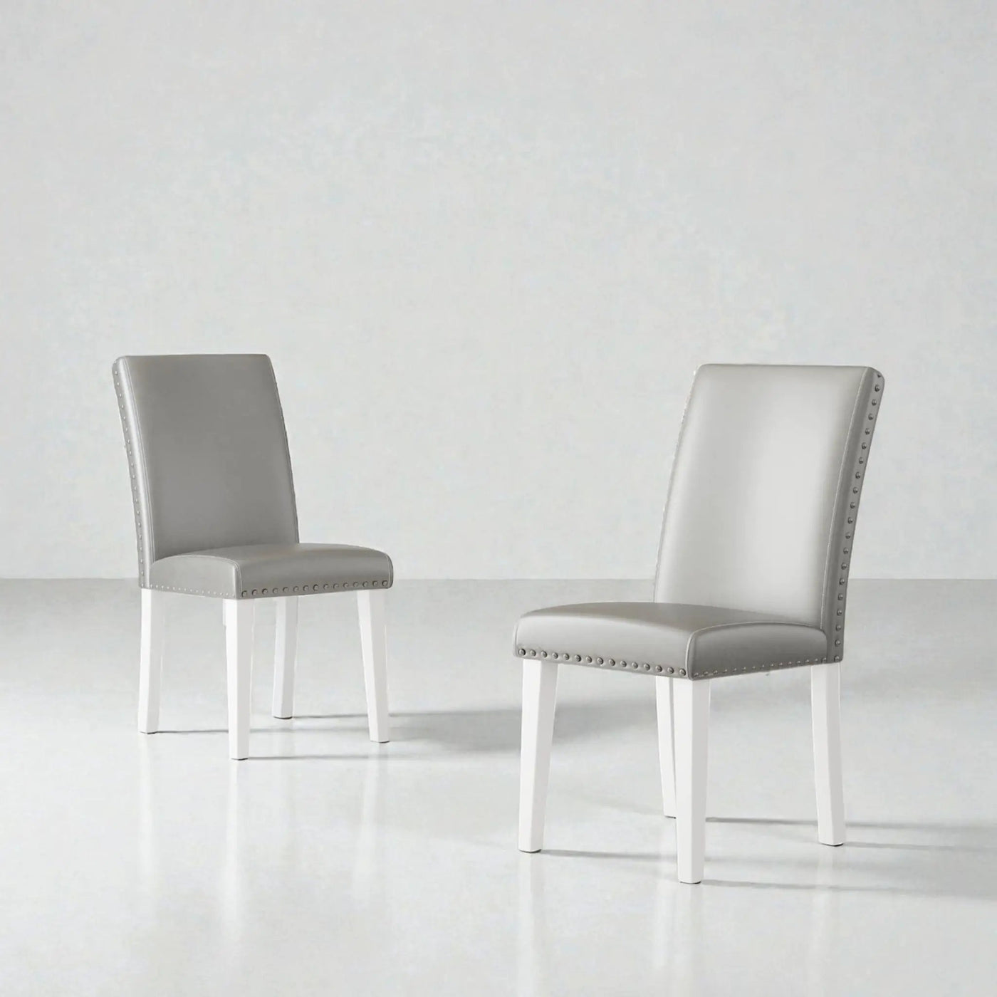 Upholstered Dining Chair With High Back Design (Set of 2) by HouseOfZazla
