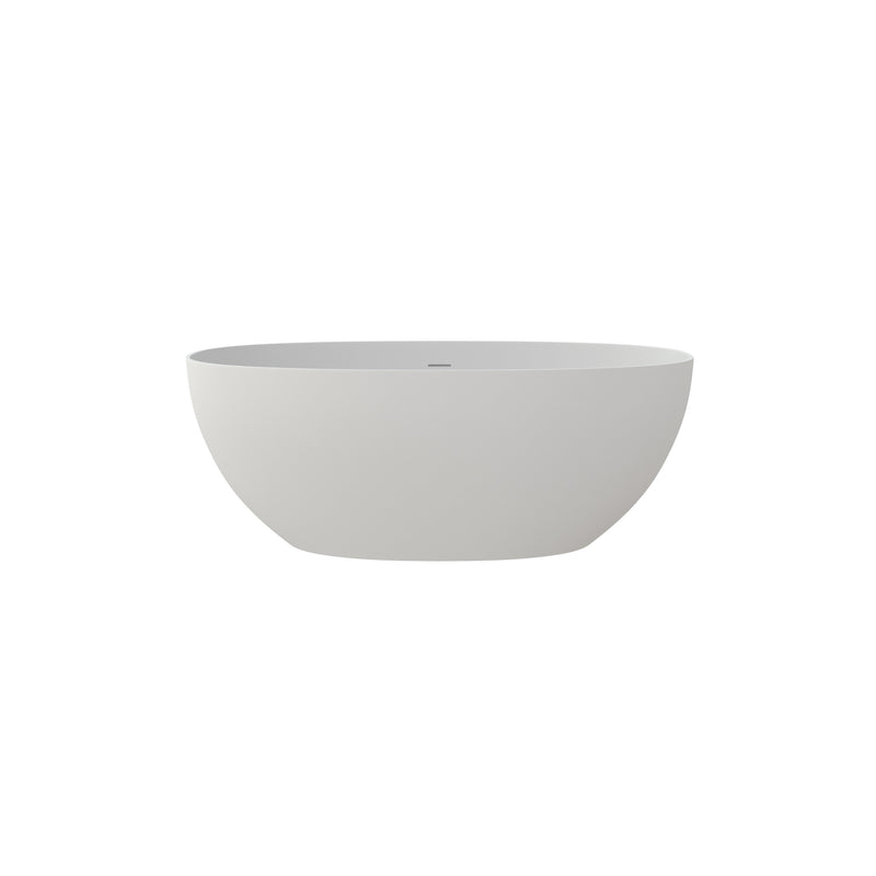 59" Solid Surface Soaking Bathtub by HouseOfZazla