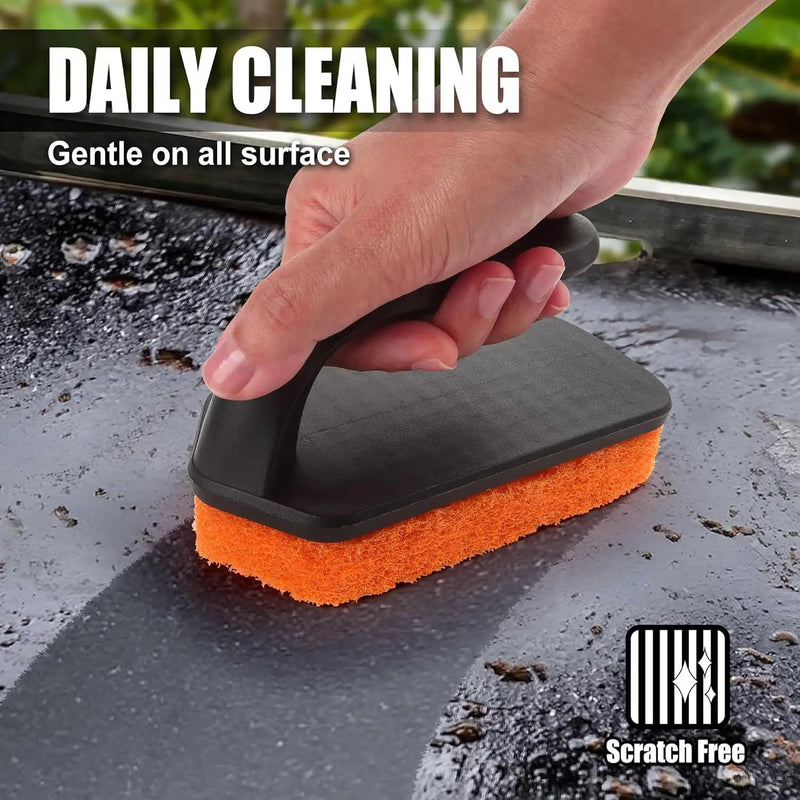 GRILLART Griddle Cleaning Kit for Blackstone, Replacment Scouring Pads(Scour Pads 4PCS) by GreenHaven Gardens