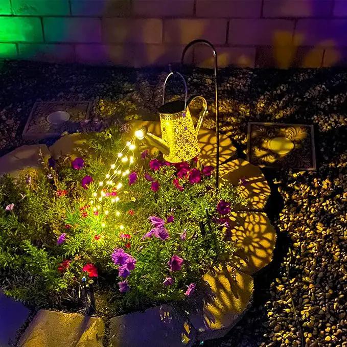 VOOKRY Solar Watering Can Lights, 2 Pack Large Hanging Solar Lights Outdoor Waterproof Garden Decor Outside for Patio Yard Porch Lawn Landscape Gardening Gifts for Mom Women Grandma Birthday by GreenHaven Gardens