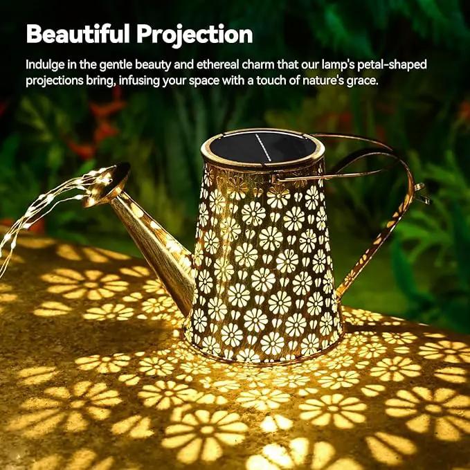 2 Pack Solar Watering Can with Lights,Solar Outdoor Garden Decor Waterproof Hanging Lantern Landscape Lights Outside Decorations for Yard Lawn Patio Gardening Gifts. by GreenHaven Gardens