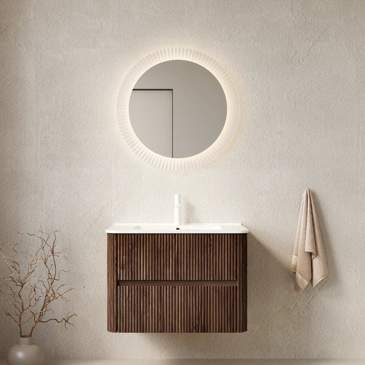 Noor 30" Bathroom Vanity with Sink by HouseOfZazla