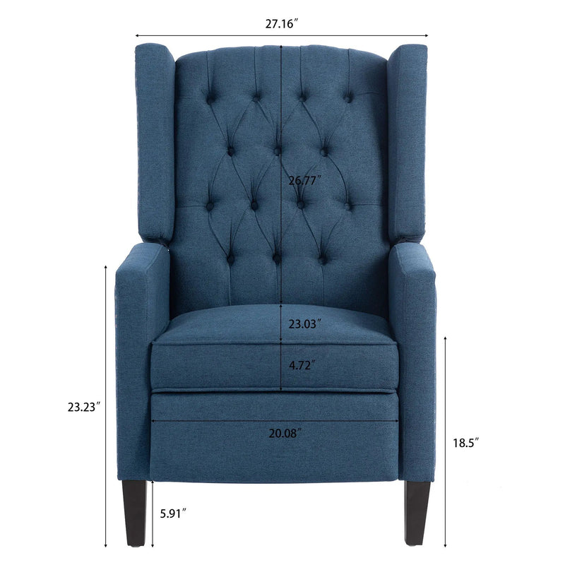 Manual Wing Chair Recliner by HouseOfZazla