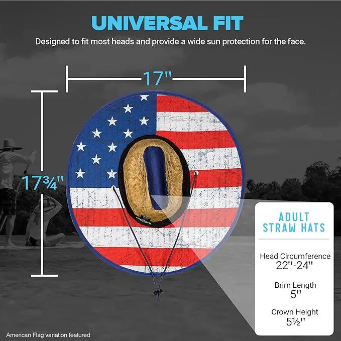 S A Company Summer Straw Hats for UV Sun Protection | Unisex Adult by GreenHaven Gardens