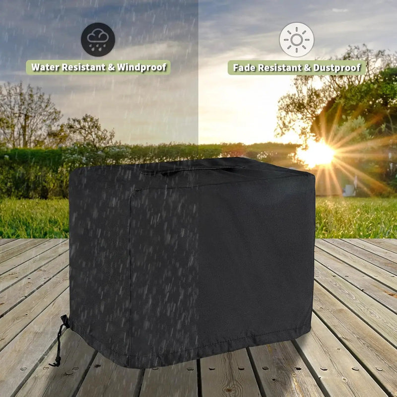 Grill Cover for NXR 3 Burner Portable Gas Grill, Heavy-Duty 600D Tabletop BBQ Cover for NXR 3 Burner Outdoor Barbecue by GreenHaven Gardens