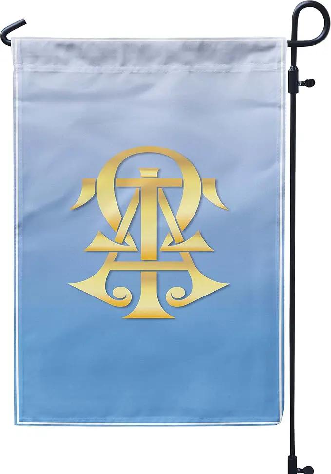 Alpha Tau Omega Licensed Flag Garden Flag Banner Yard Decor Outdoor Decoration (Alpha Tau Omega #2) by GreenHaven Gardens