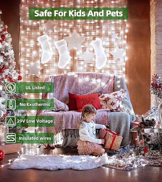 1500 LED 492FT Christmas Lights Outdoors, Green Wire LED String Lights with Timer Memory, Christmas Tree Lights for Indoor Outdoor Christmas Decorations Party Xmas Wedding Garden Patio Cool White by GreenHaven Gardens