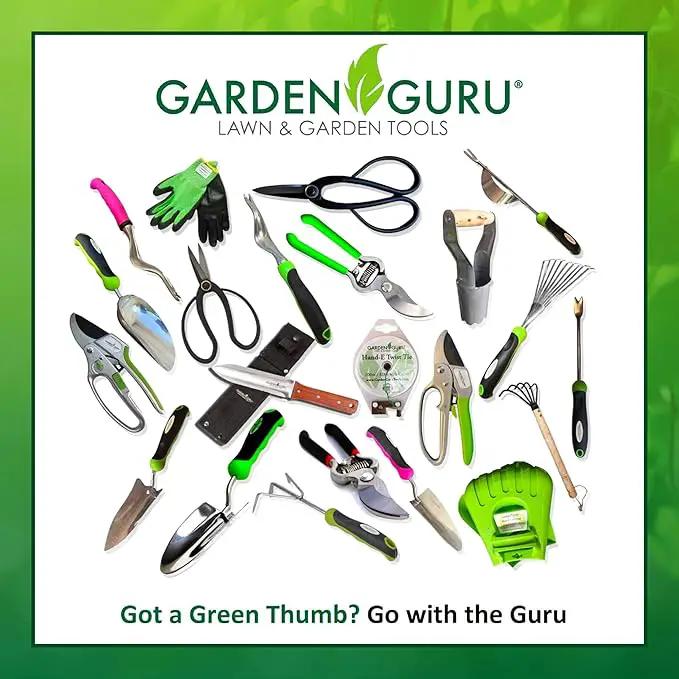 Garden Guru Titanium Transplanter Trowel Shovel - Rust Resistant - Ergonomic Handle - Perfect Hand Shovel Tool for Gardening Weeding Transplanting and Digging in Garden Beds by GreenHaven Gardens