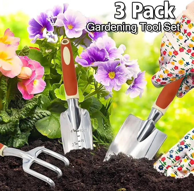 Gardening Tools, Aluminum Alloy That are Durable, Sturdy and Non-Slip, Suitable for Parent-Child Gardening Activities, Outdoor Gifts for Women, Gardening Gifts by GreenHaven Gardens