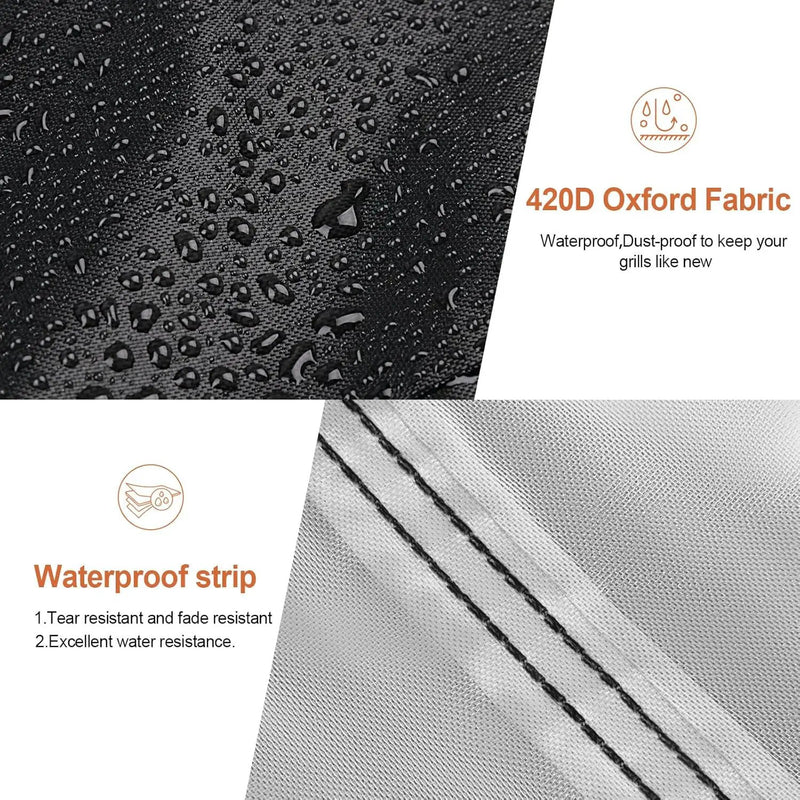 Grills Cover for Charbroil Performance Small Grill - CB1250116P6, Waterproof Gas Charcoal Smokers Grill Covers-32 W x 23" D x 40" H by GreenHaven Gardens
