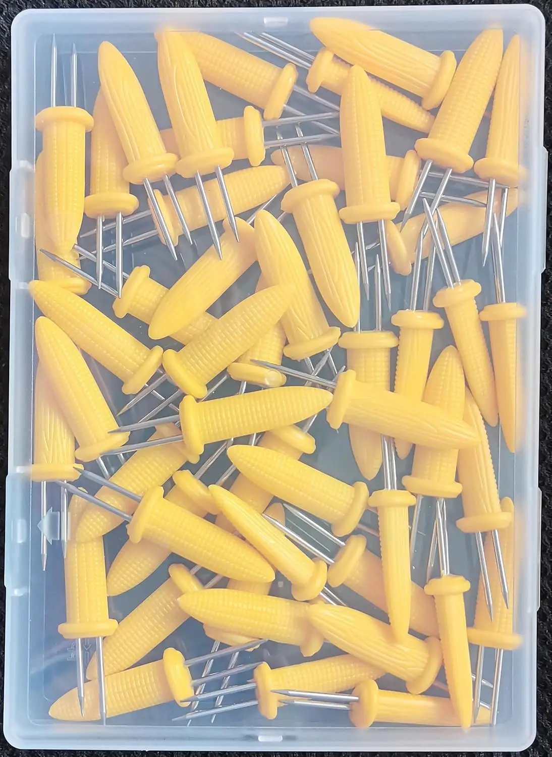 Corn on The Cob Holders, Stainless Steel Heat Resistant Non Slip Barbecue Corn Prongs Skewers for BBQ, Cooking, Birthday Party (50,3.54IN) by GreenHaven Gardens