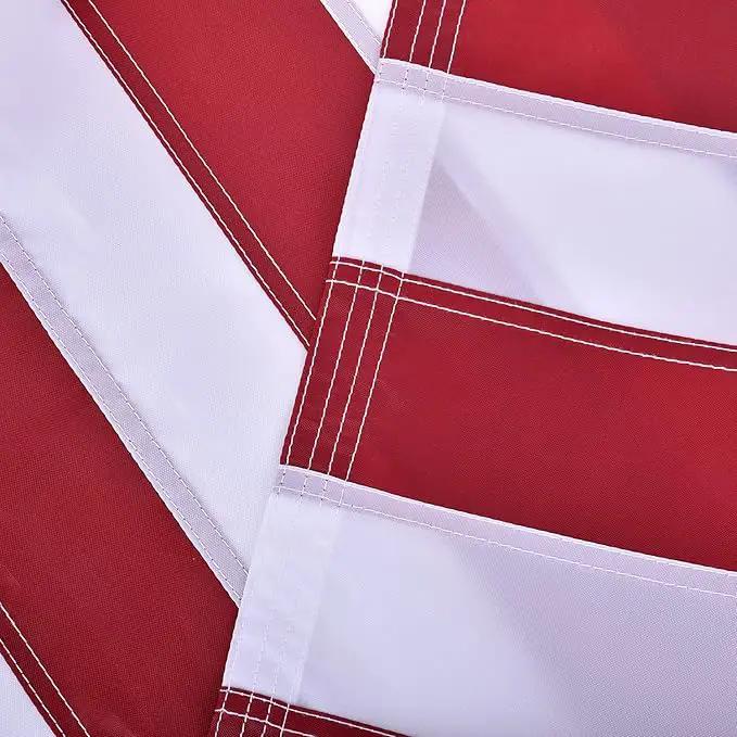 American Flag 5x8 FT, US Flag USA High Wind with Embroidered Stars, Sewn Stripes, Brass Grommets, Durable USA Flag Outdoor Outside by GreenHaven Gardens