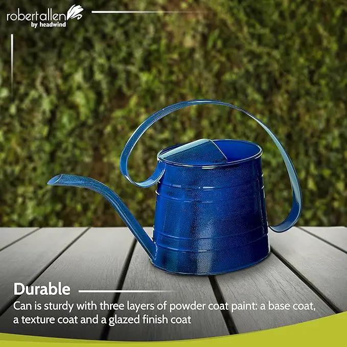 Robert Allen MPT01504 Danbury Watering Can, 0.5 Gallon, Oceanside by GreenHaven Gardens