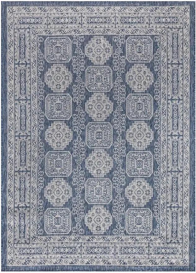 Keen Home Design Terrace Outdoor Throw Rug - 3x5 Washable Indoor/Outdoor Rug for Patio, Kitchen, Balcony, Beach, Garden, Deck and Porch, Size: 3'x5' by GreenHaven Gardens