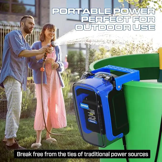 20V Cordless Submersible Water Transfer Pump, 1003 GPH Portable Sump Pump, 4.0Ah Battery Powered Water Pump Runtime 1H Ideal for Pool, Spa, Hot Tub, Garden, Flood Relief, and Outdoor Projects by GreenHaven Gardens