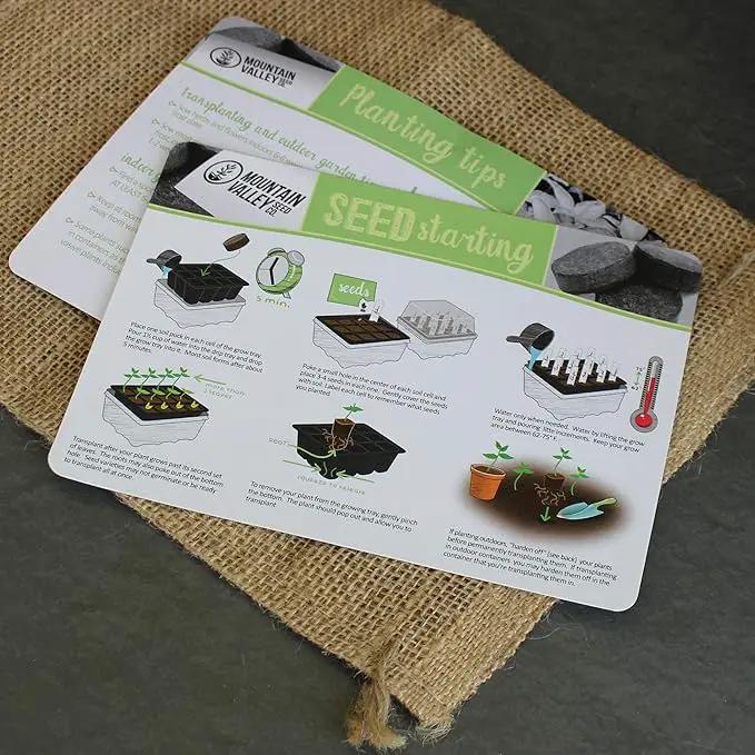 Culinary Indoor Herb Garden Starter Kit | Deluxe Herb Seeds | 12 Non-GMO Varieties | Grow Cooking Herbs & Spices | Seeds: Cilantro, Arugula, Thyme, Sage, Chives, Dill, Basil, More by GreenHaven Gardens