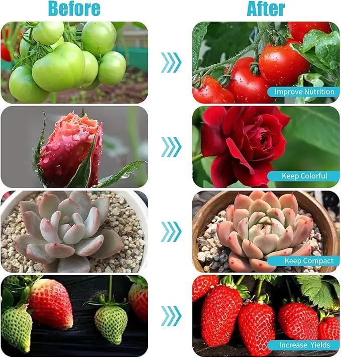 Grow Lights for Indoor Plants, 84LEDs Clip Plant Lights, Full Spectrum LED Plant Growing Lamps with FlexibleGooseneck4/8/12/18H Timer, 3 Spectral Modes, 10 Dimmable Levels (1 Pack) by GreenHaven Gardens