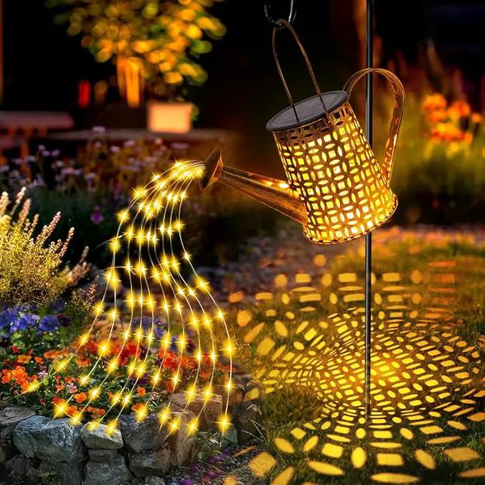 Solar Watering Can Lights, Owl Gifts for Women Mom Grandma Birthday, Waterproof Outdoor Garden Decor Large Hanging Solar Lanterns Garden Lights for Patio Porch Yard Flowerbed Pathway by GreenHaven Gardens