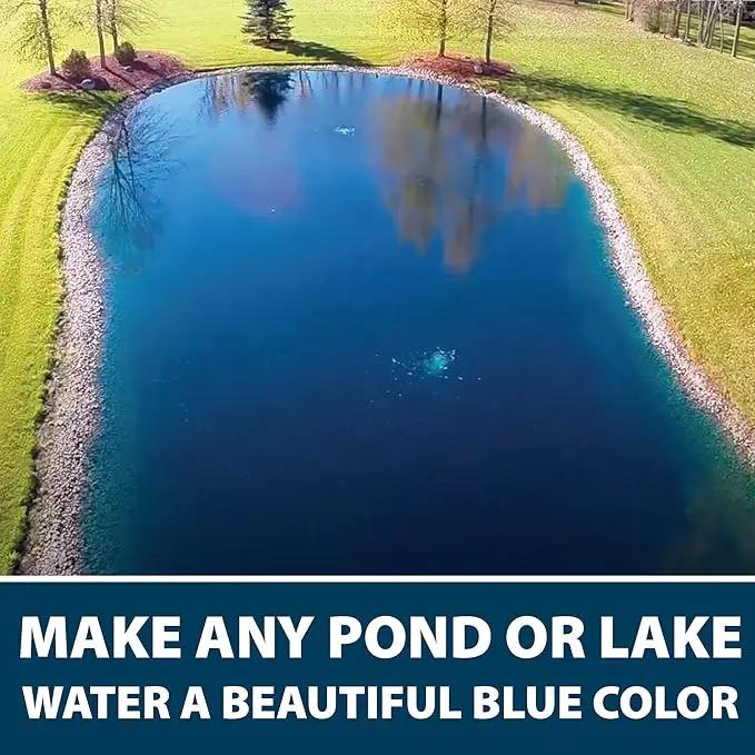 Airmax Black DyeMond Pond Dye Packets Natural Water Colorant for Ponds, Beneficial UV Blocking Color Concentrate, Fish, Bird & Animal Safe, 16 Packet by GreenHaven Gardens