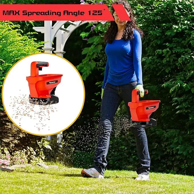 Rozlchar Power Spreader Compatible for Milwaukee 18V Battery, Seed Spreader for Year-Round, Covers Up to 5,000 sq. ft.(Tool Only, No Battery) by GreenHaven Gardens