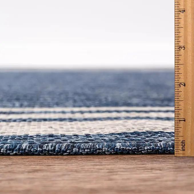 Keen Home Design Terrace Outdoor Area Rug - 6x9 Washable Indoor/Outdoor Rug for Patio, Kitchen, Balcony, Beach, Garden, Deck and Porch, Size: 6'x8'10" by GreenHaven Gardens