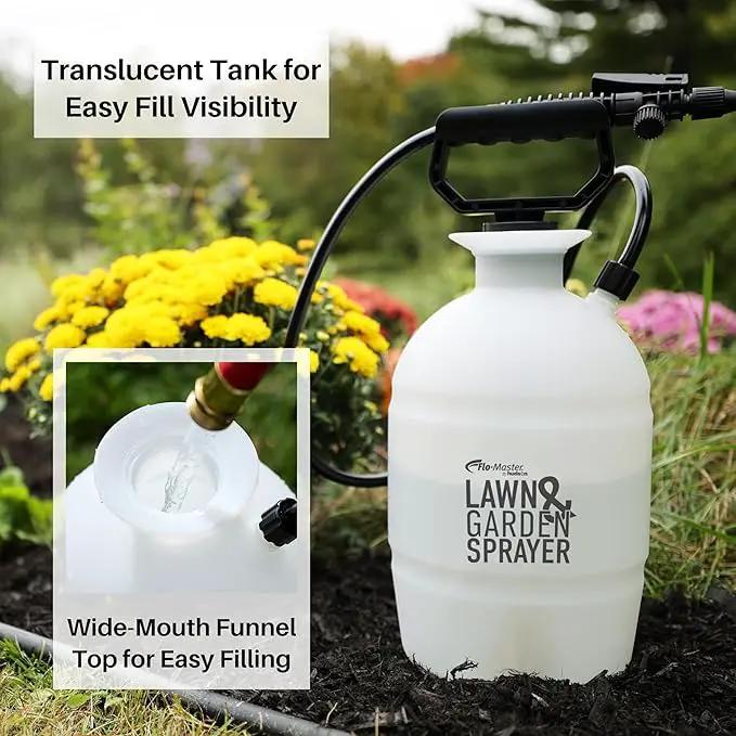 Flo-Master by Hudson 24101 1 Gallon Lawn and Garden Tank Sprayer, Translucent by GreenHaven Gardens