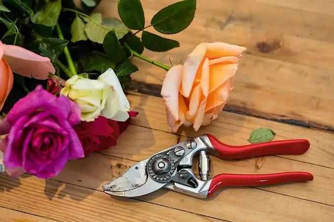 Felco F 14 Pruning Shears – 7.1" Garden Clippers for Small Hands with Bypass & Anvil Blades | Hand Pruners for Gardening | Garden Tool Cutter with Forged Alloy Steel Build, Lightweight Swiss Design by GreenHaven Gardens